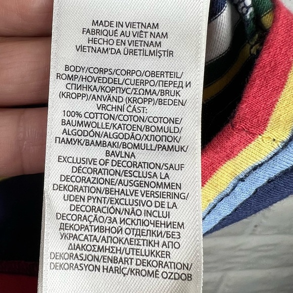 POLO RALPH LAUREN Cotton Striped Jersey Hooded Pullover Men's Size Large - Picture 6 of 6